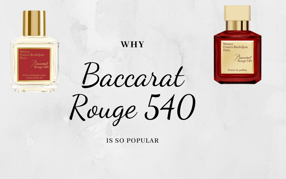 Baccarat best sale rouge smell