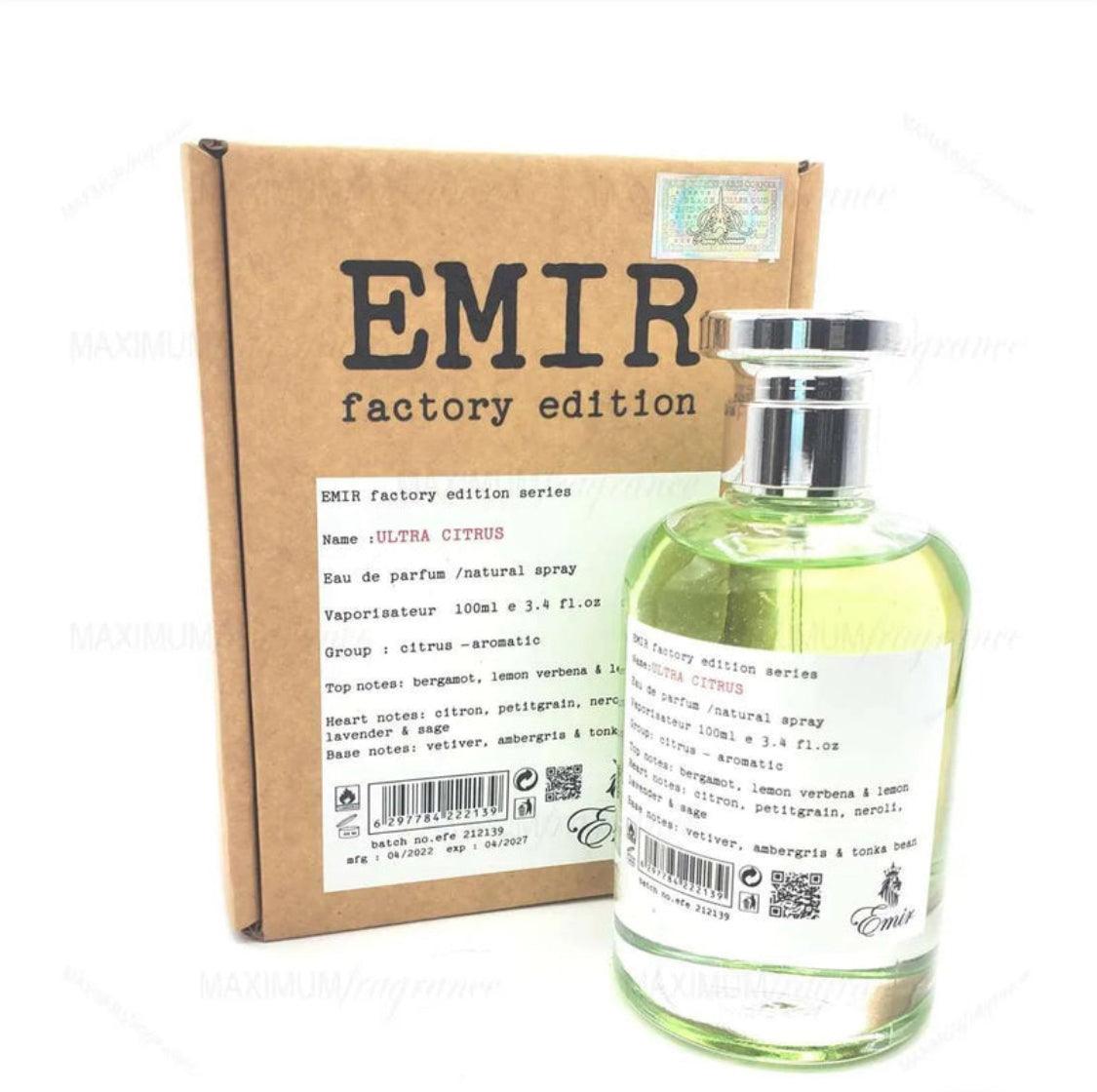 Paris Corner Emir Factory Ultra Citrix Edition EDP 100ml - The Scents Store