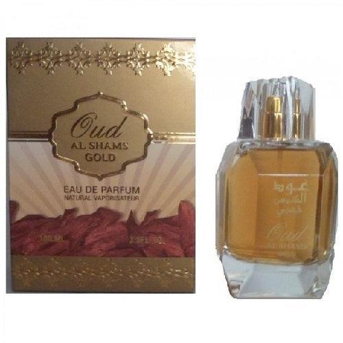 Arabian Perfume Oud Al shams Gold EDP Perfume For Women 100ml - Thescentsstore