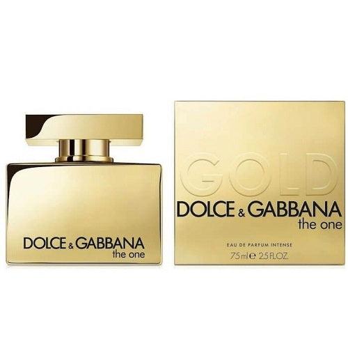 Dolce & Gabanna The One Gold Eau de Parfum Intense 75ml - Thescentsstore