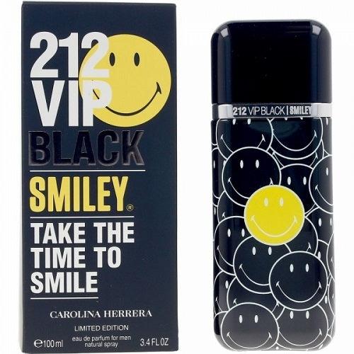 Carolina Herrera 212 VIP Black Smiley Take The Time To Smile EDP 100ml - Thescentsstore