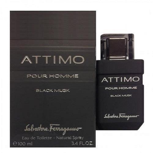 Salvatore Ferragamo Attimo Black Musk EDT 100ml Perfume For Men - Thescentsstore