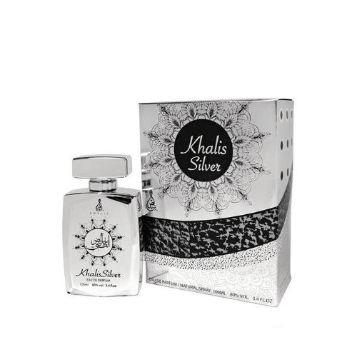 Khalis Silver EDP 100ml  Unisex Perfume - Thescentsstore